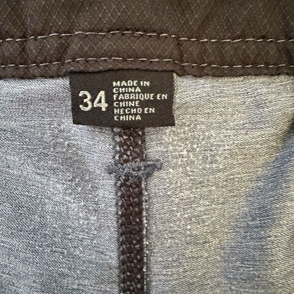 O’neill ~ Chambray Blue with Navy Blue stripes ~ Mens Boardshorts ~ size 34 - Picture 10 of 12